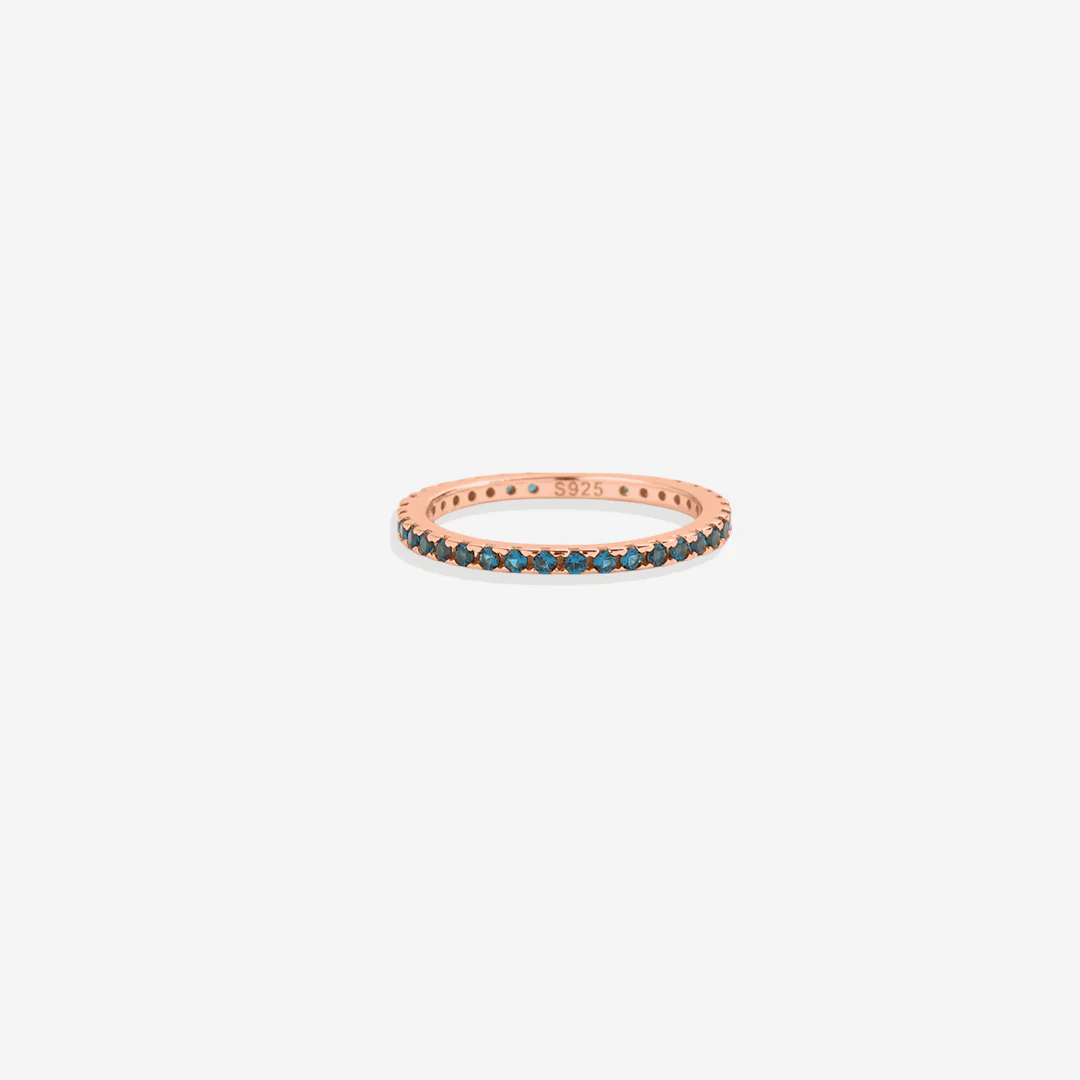 December Birthstone Eternity Stacking Ring - Image 22