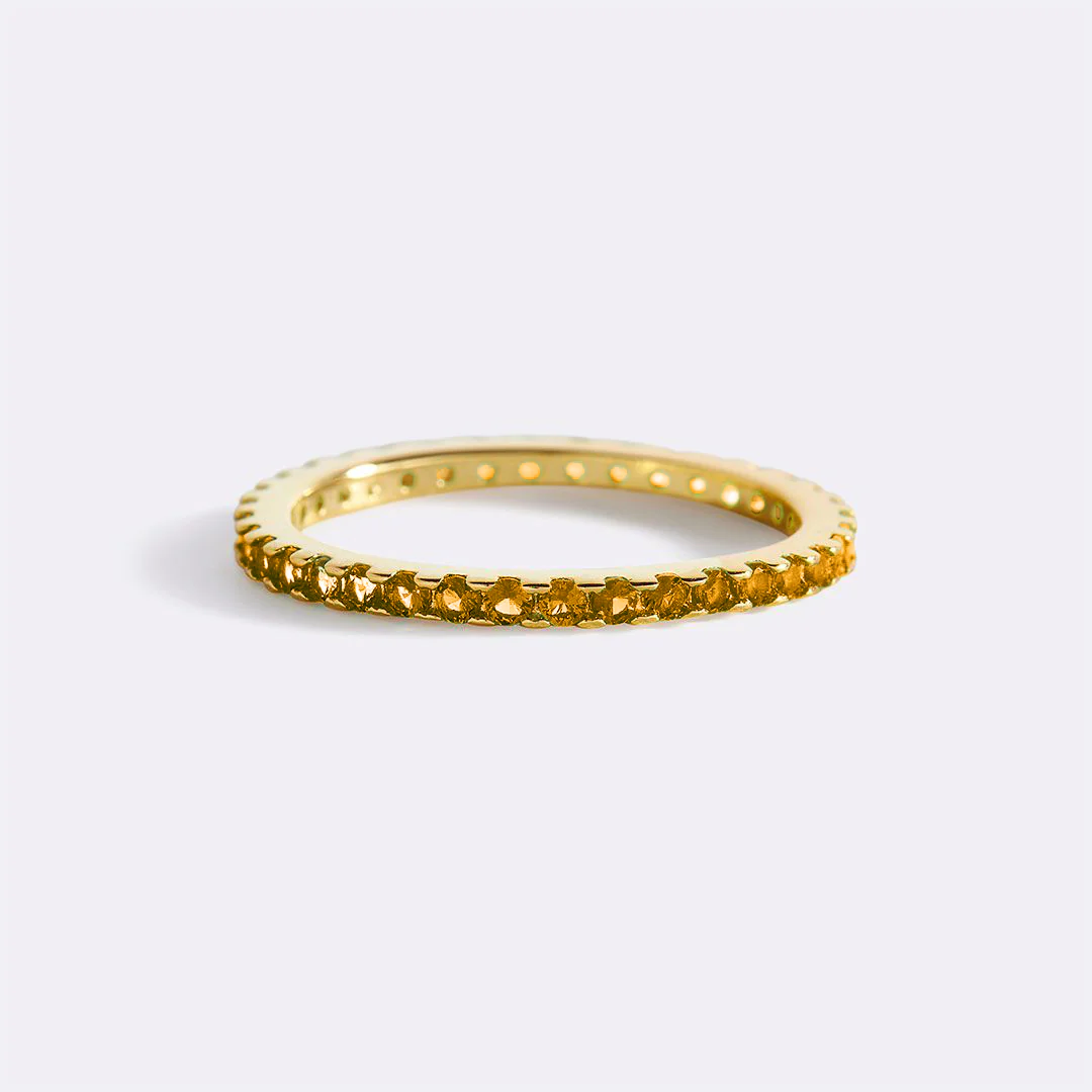 November Birthstone Eternity Stacking Ring - Image 26