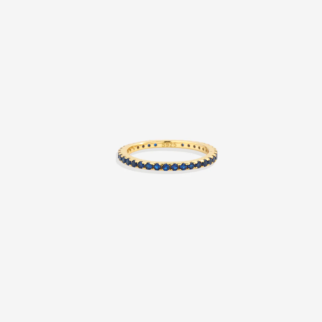 September Birthstone Eternity Stacking Ring - Image 20