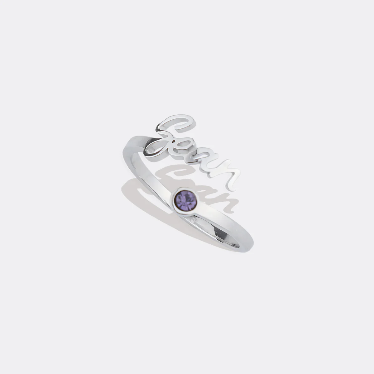 Custom Name Birthstone Ring - Image 38
