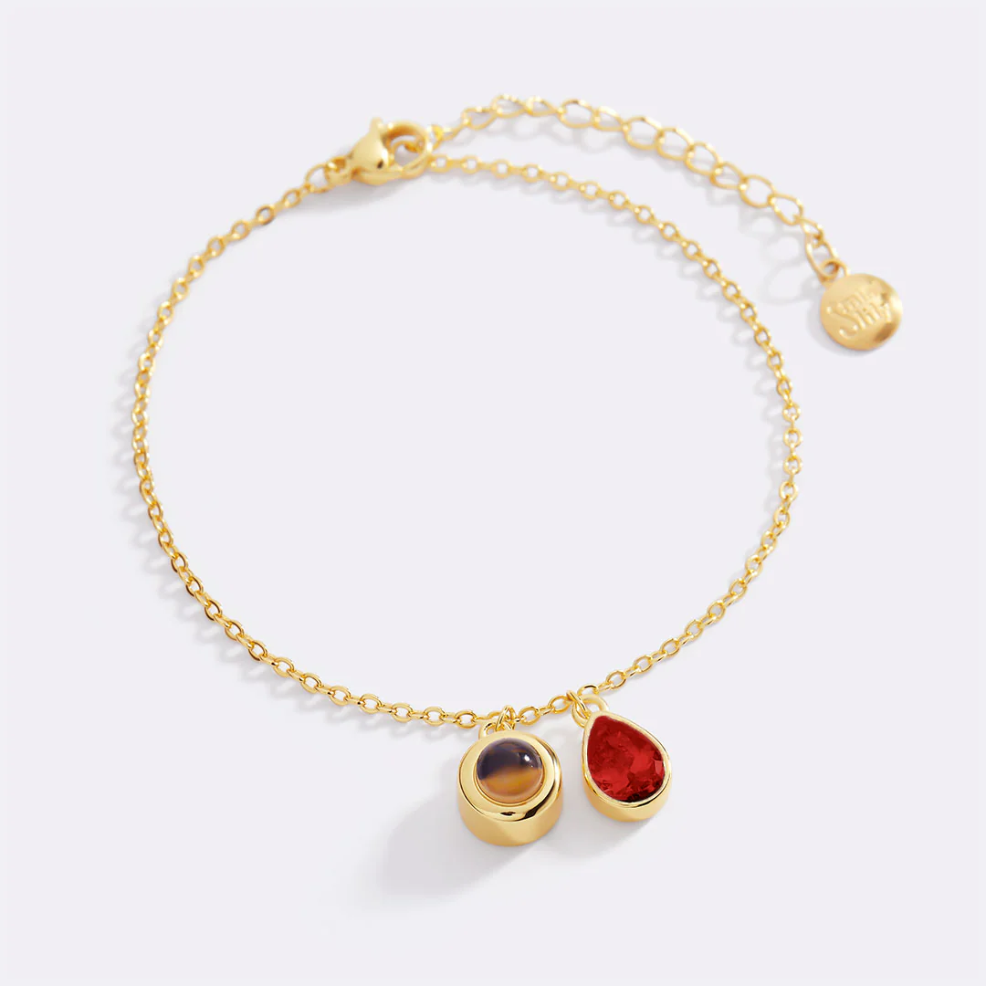 Birthstone Photo Bracelet - Image 101