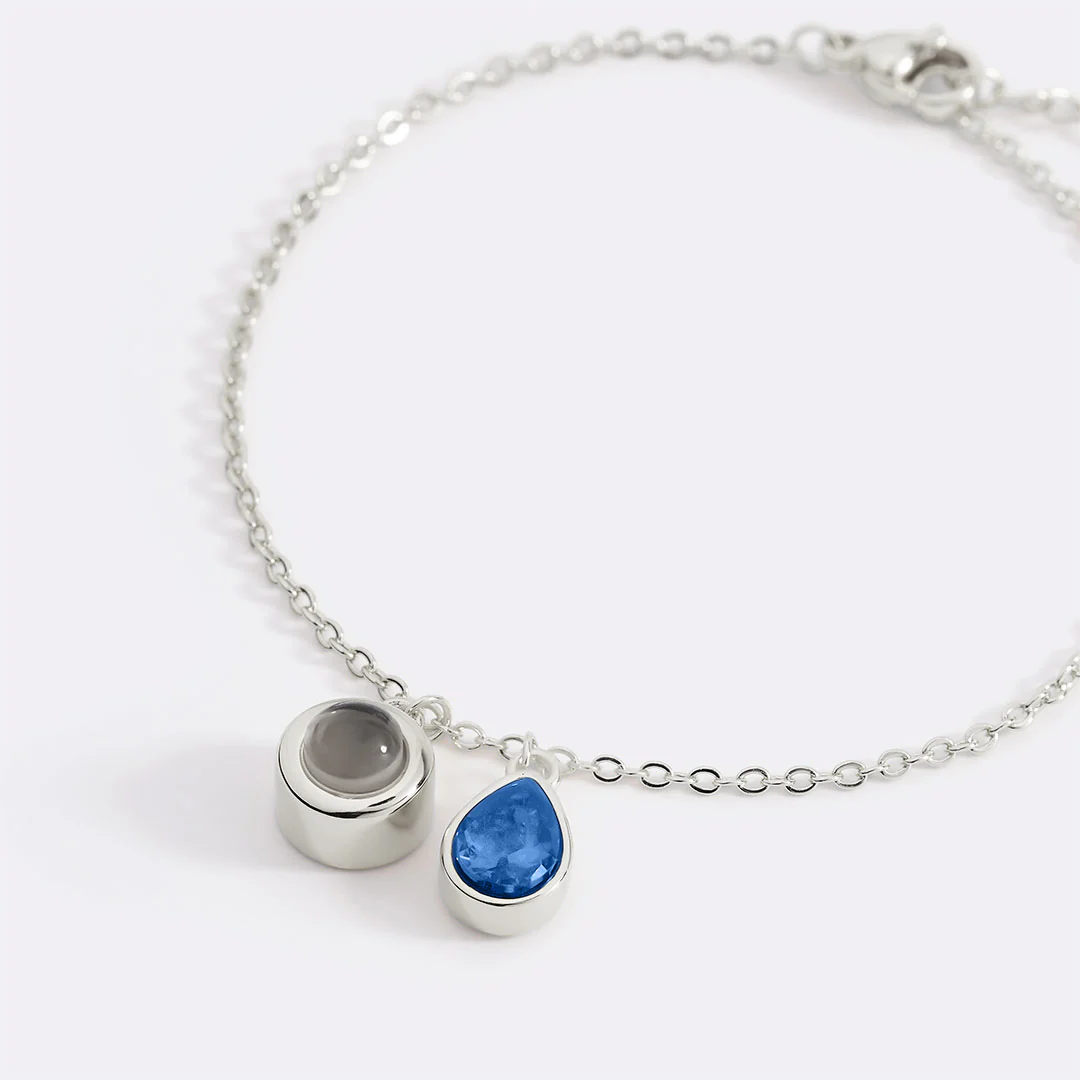 Birthstone Photo Bracelet - Image 74
