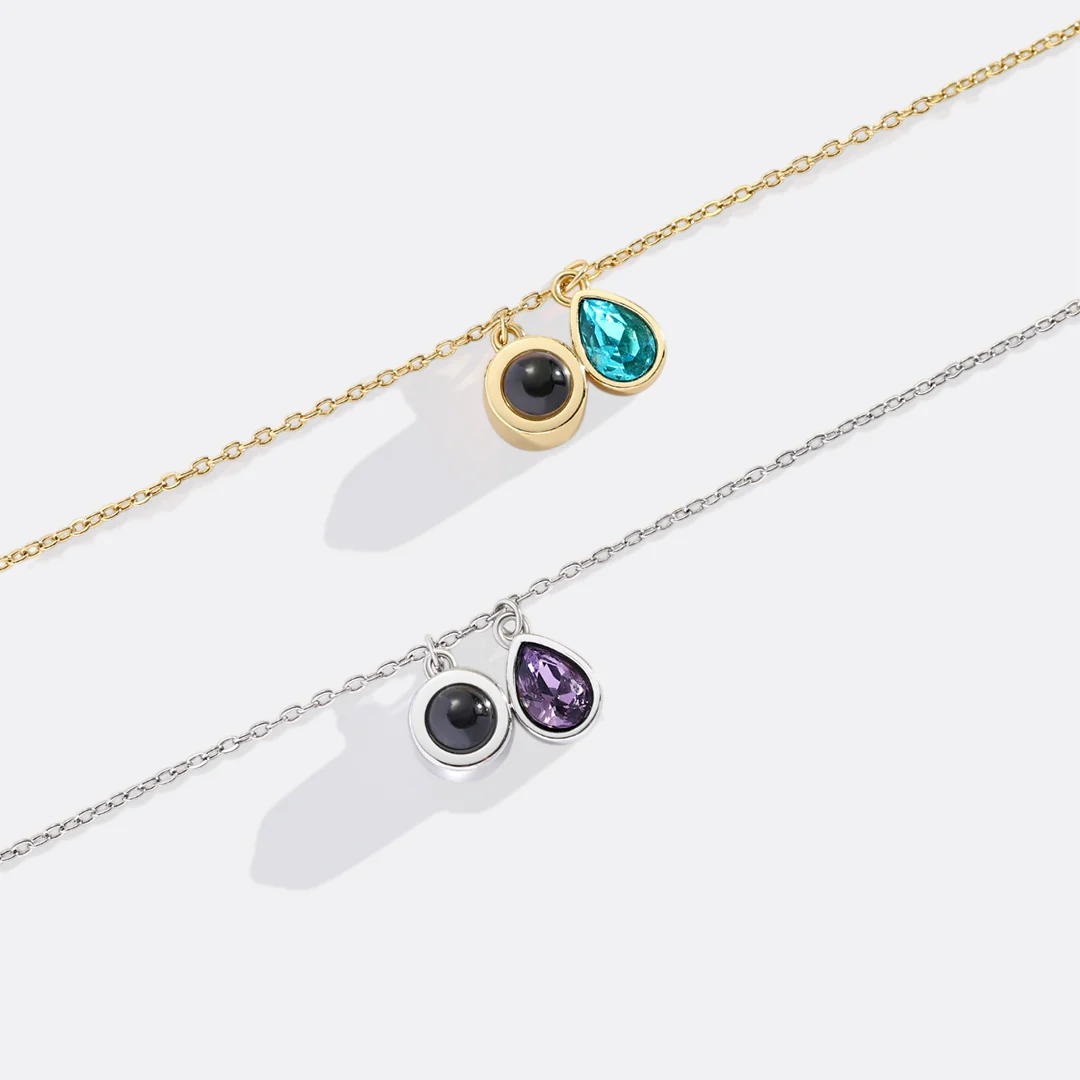 Birthstone Photo Bracelet - Image 8