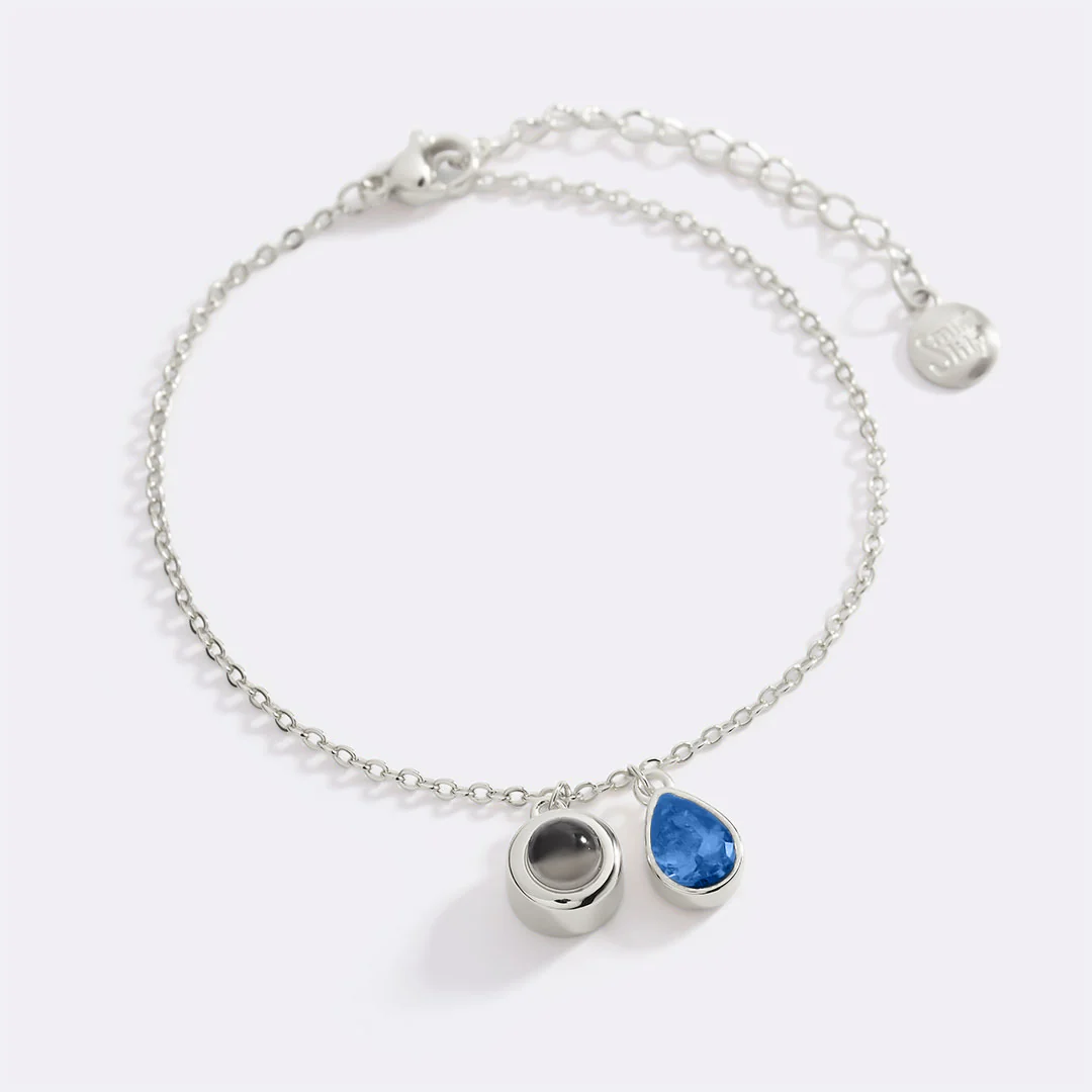 Birthstone Photo Bracelet - Image 84