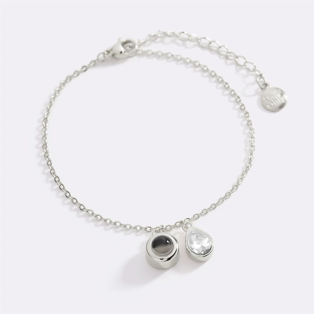 Birthstone Photo Bracelet - Image 88