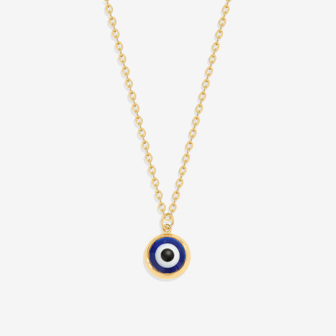 Dainty Boho Evil Eye Charm Necklace - Image 18