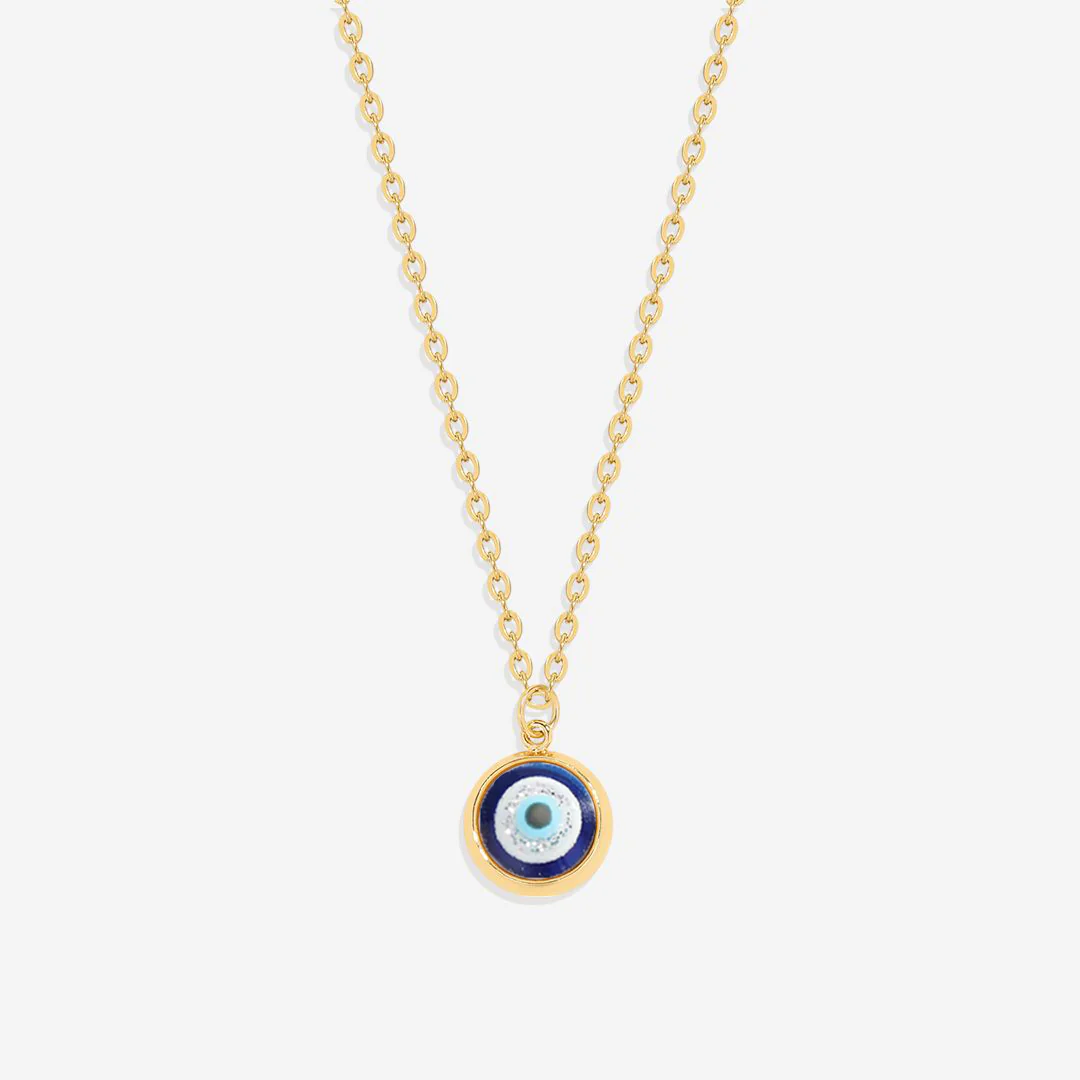 Dainty Boho Evil Eye Charm Necklace - Image 19