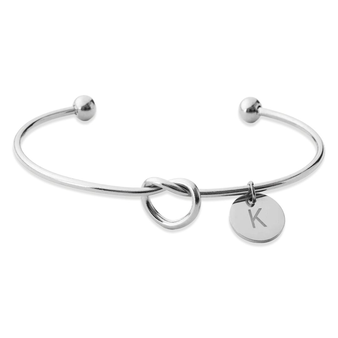 Personalized Tie the Knot Bracelet • Bridesmaid Gift Bracelet - Image 23