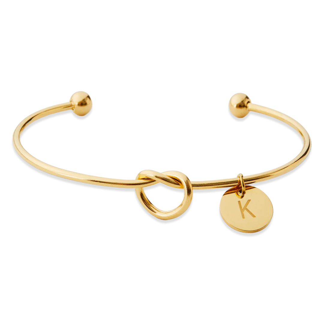 Personalized Tie the Knot Bracelet • Bridesmaid Gift Bracelet - Image 25