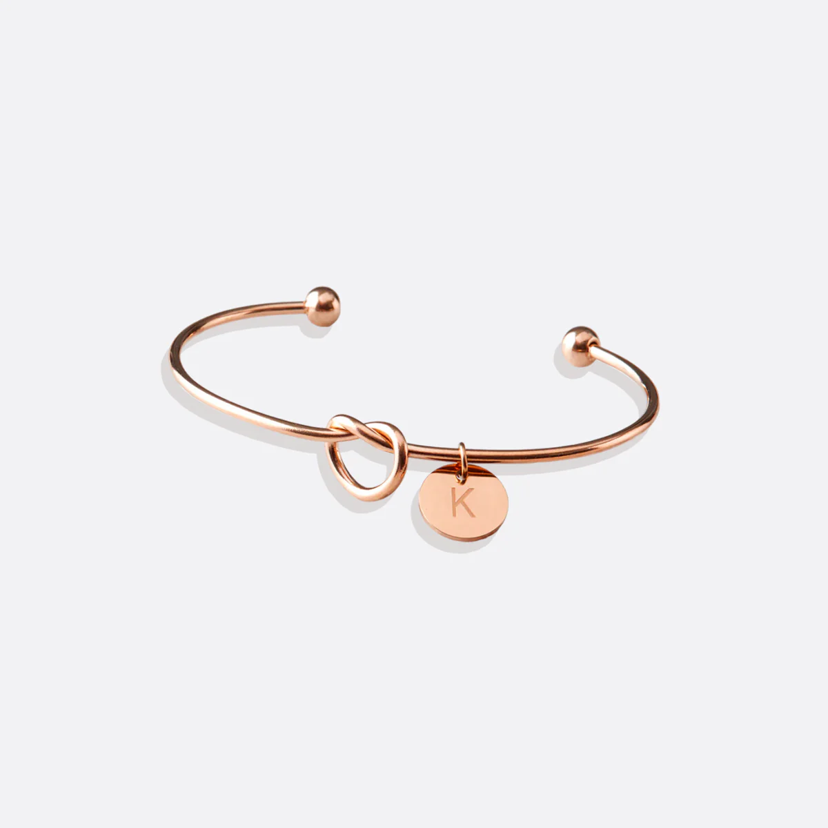 Personalized Tie the Knot Bracelet • Bridesmaid Gift Bracelet - Image 30
