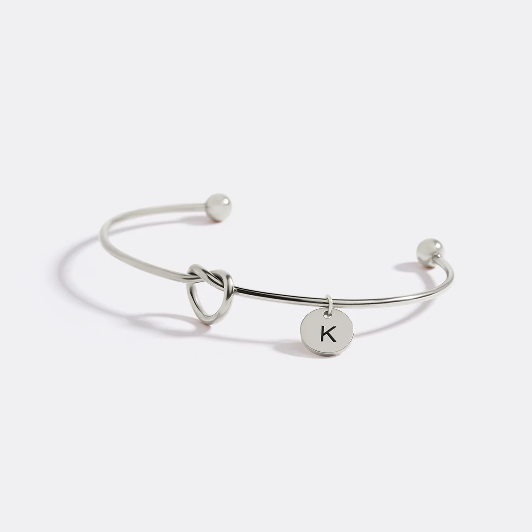 Personalized Tie the Knot Bracelet • Bridesmaid Gift Bracelet - Image 39