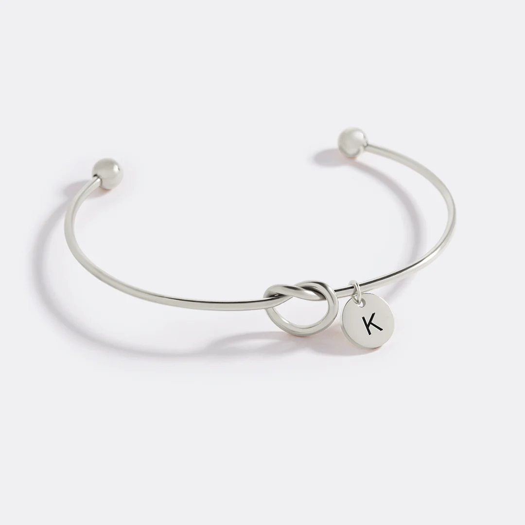 Personalized Tie the Knot Bracelet • Bridesmaid Gift Bracelet - Image 40