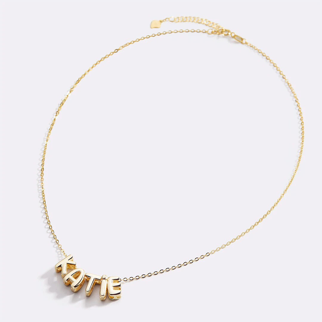 Bubble Name Necklace - Image 4