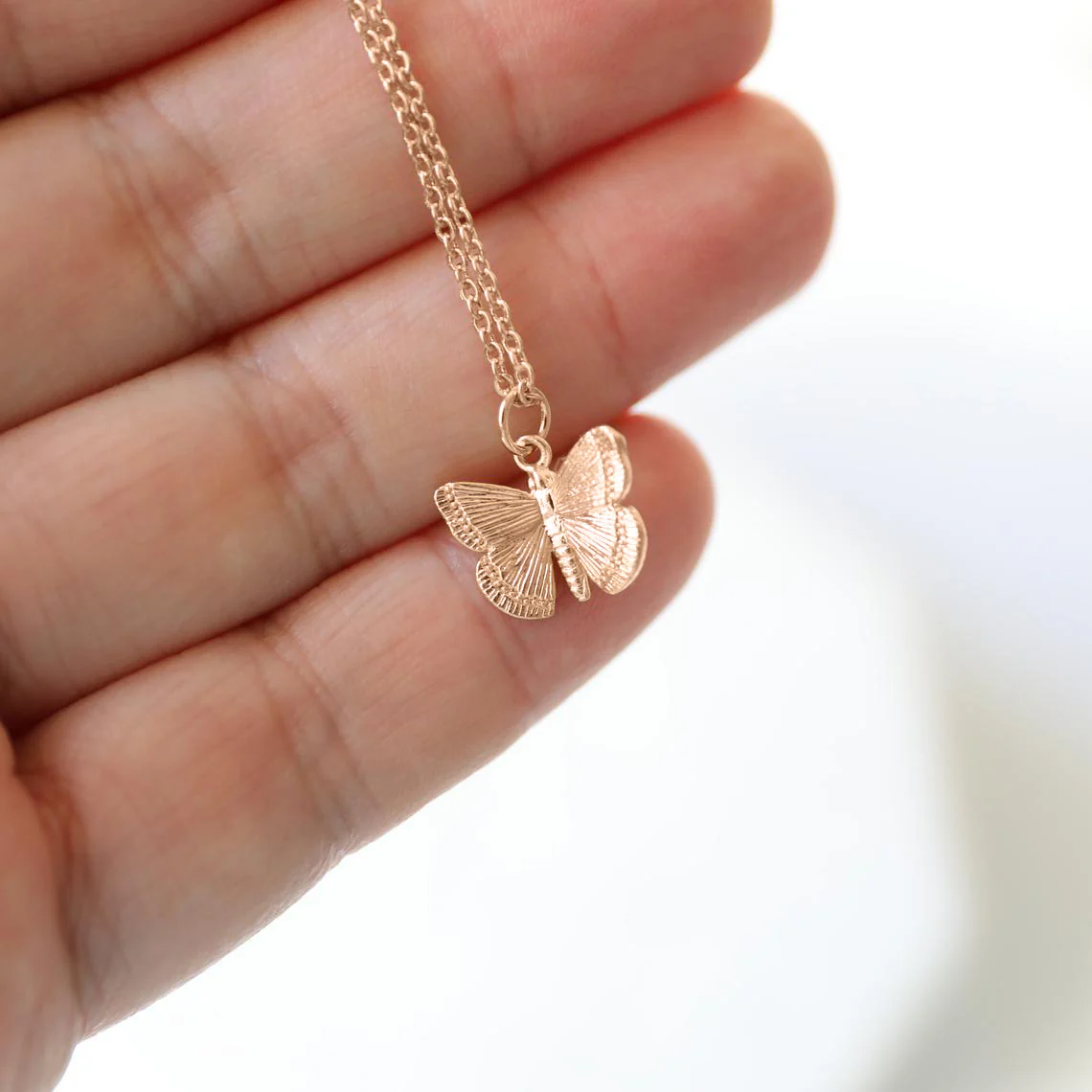 Butterfly Pendant Necklace - Image 19