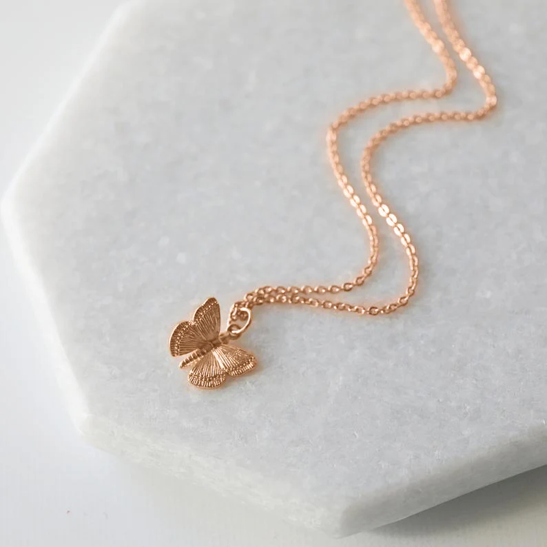 Butterfly Pendant Necklace - Image 22