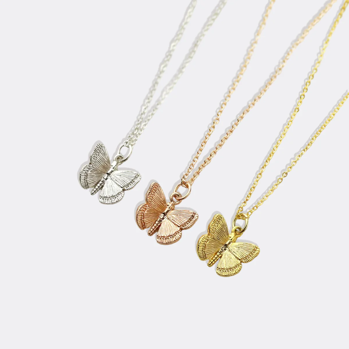 Butterfly Pendant Necklace - Image 33
