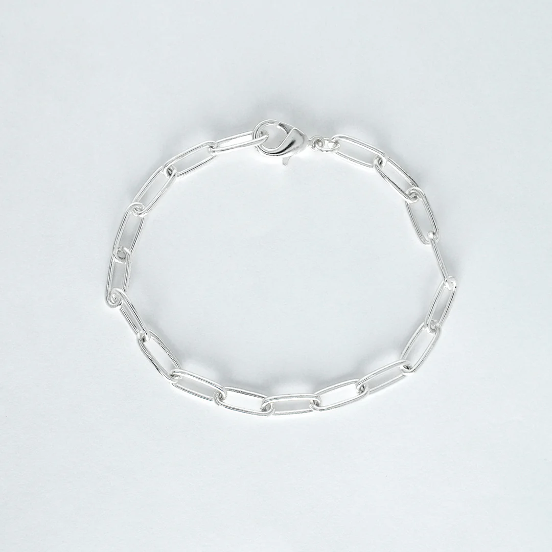 Chunky Paperclip Chain Bracelet - Image 7