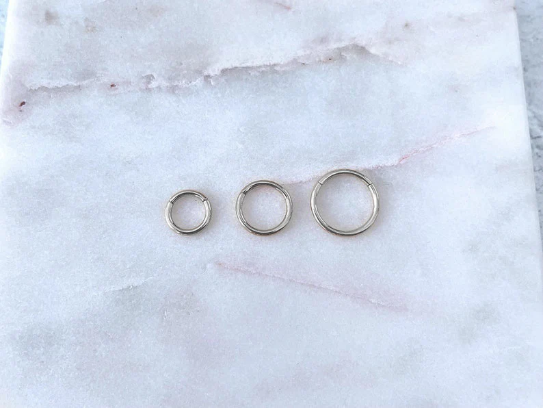 Classic Cartilage Hoop Earrings | 16g - Image 17