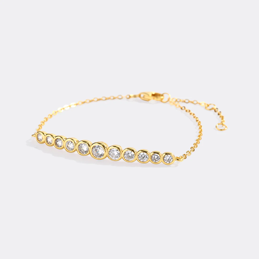 Graduated Bezel Bracelet - Image 3