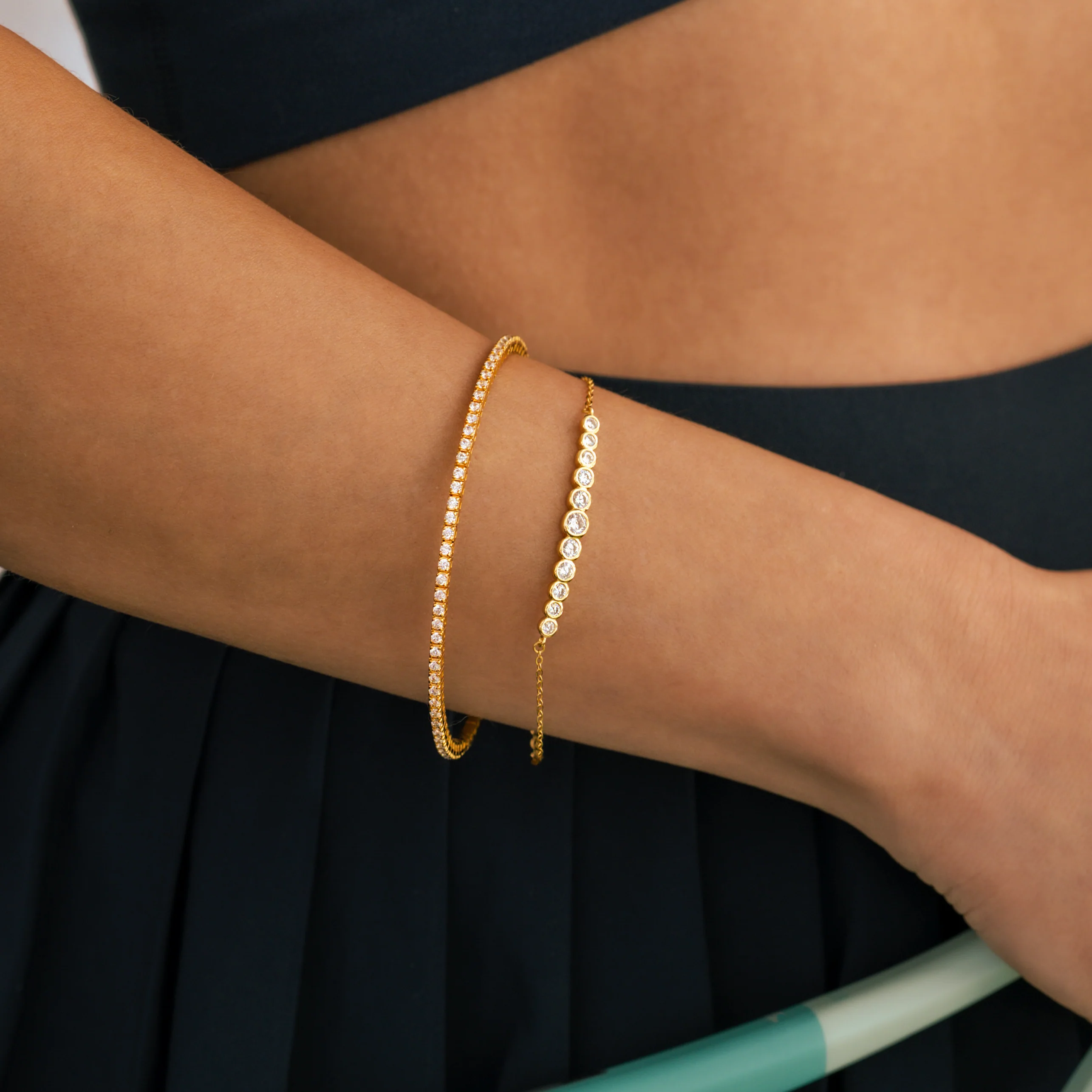 Graduated Bezel Bracelet - Image 7