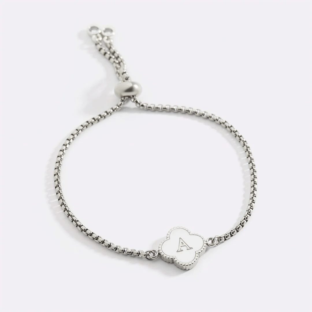 Clover Custom Name Bracelet - Image 31