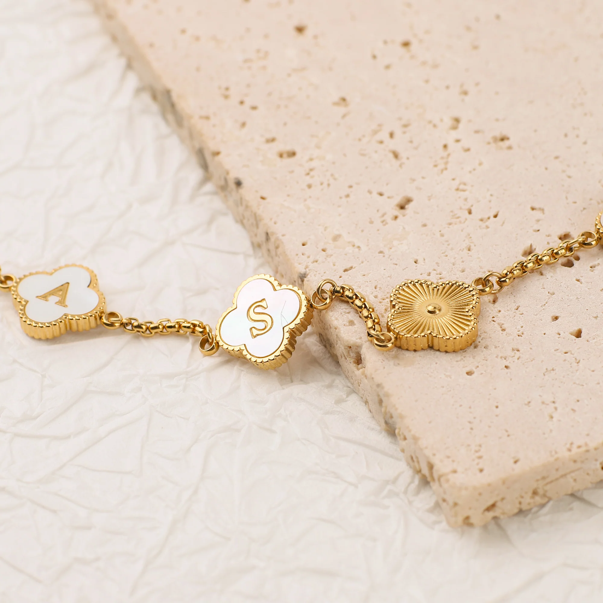 Clover Custom Name Necklace - Image 11