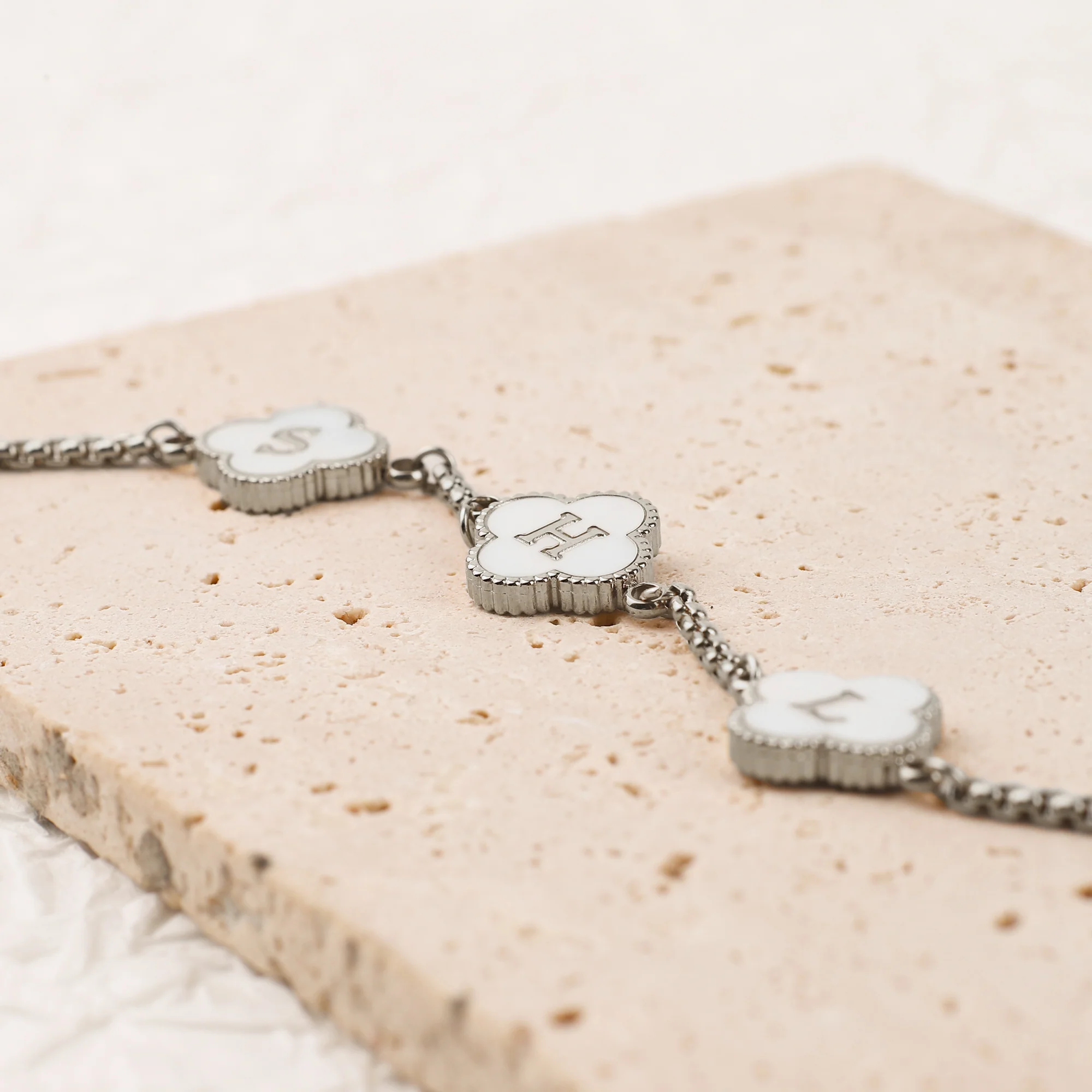 Clover Custom Name Necklace - Image 16
