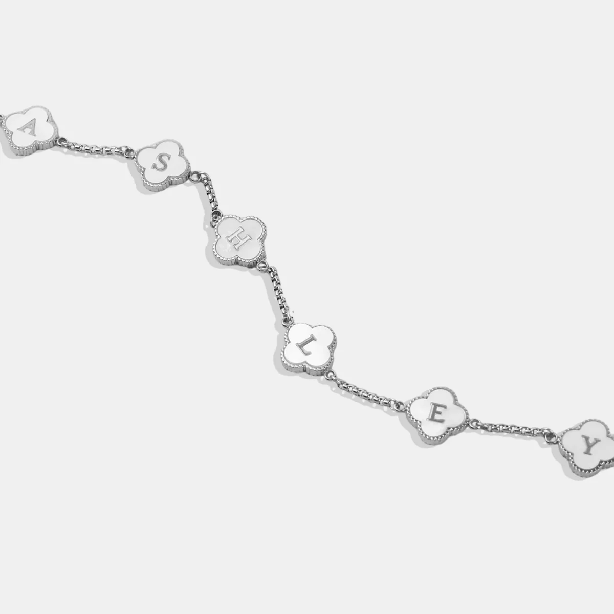 Clover Custom Name Necklace - Image 21
