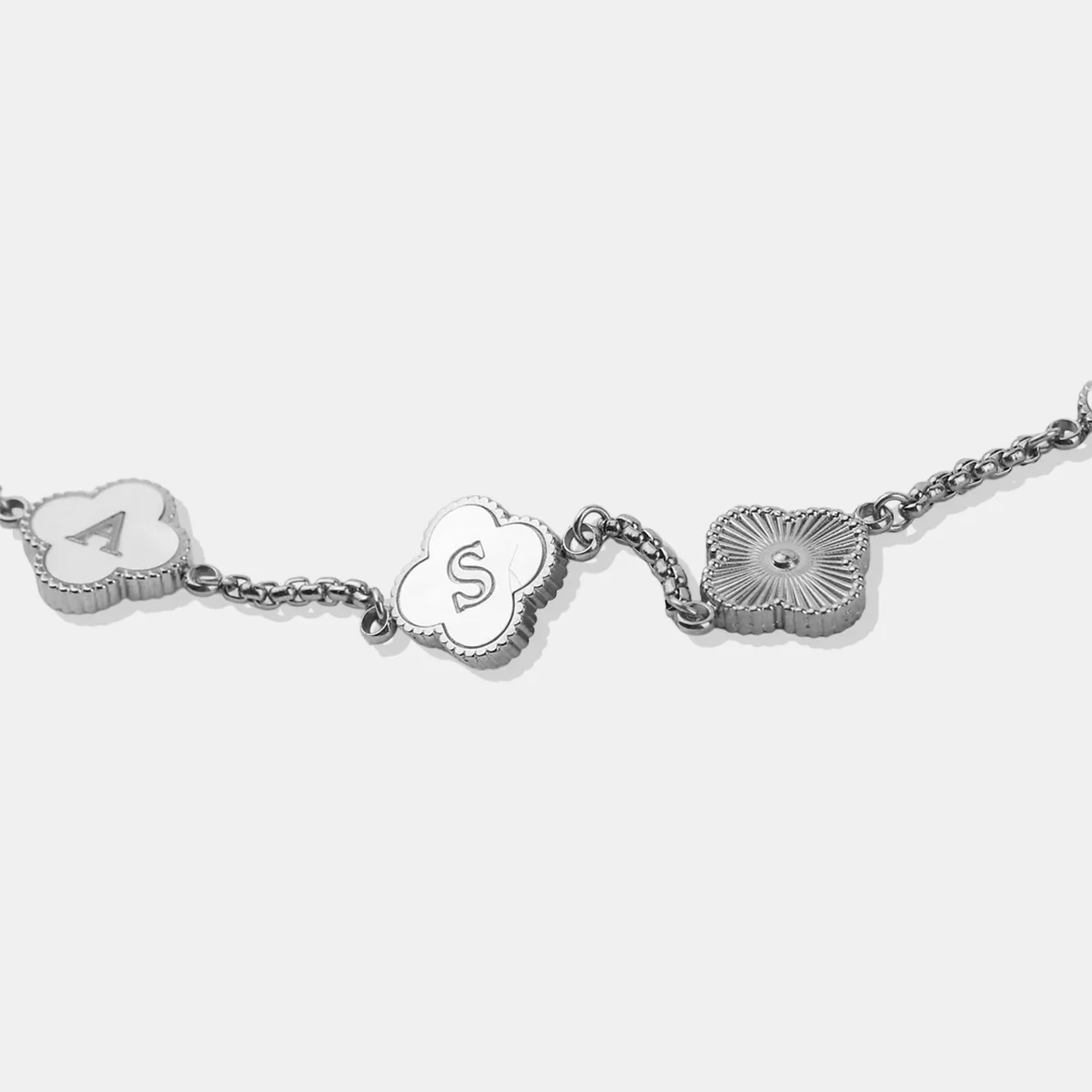 Clover Custom Name Necklace - Image 25