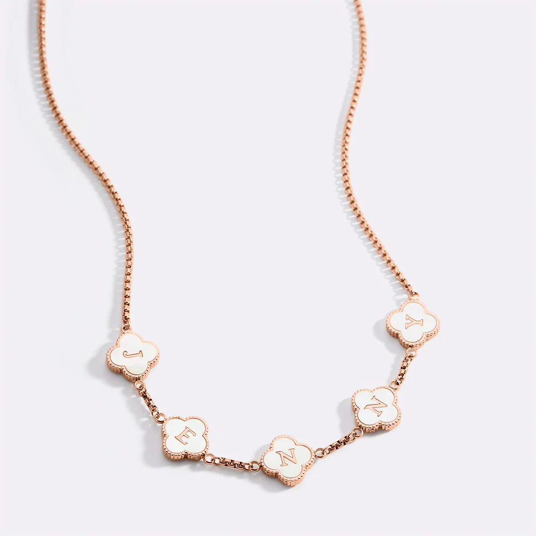 Clover Custom Name Necklace - Image 29