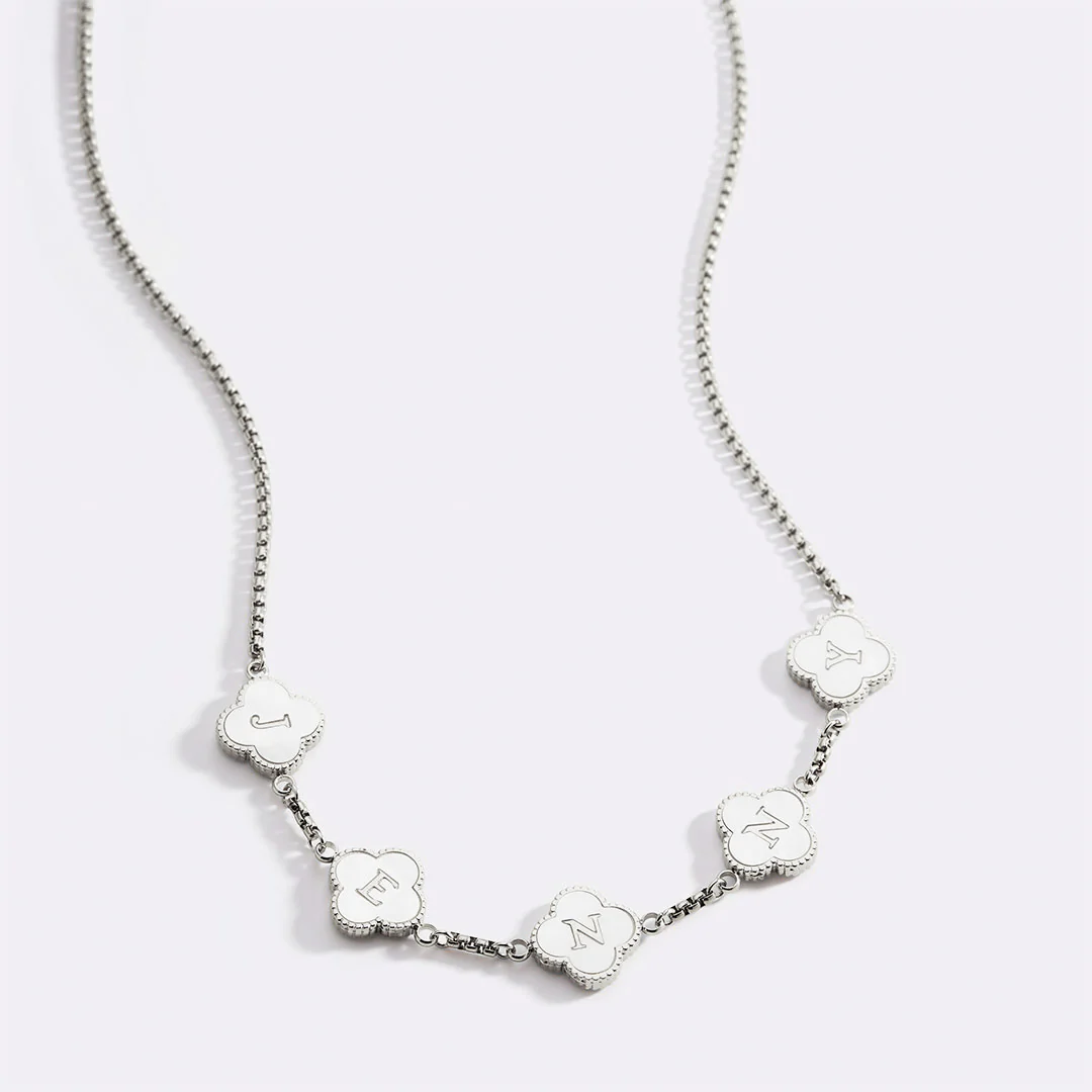 Clover Custom Name Necklace - Image 30