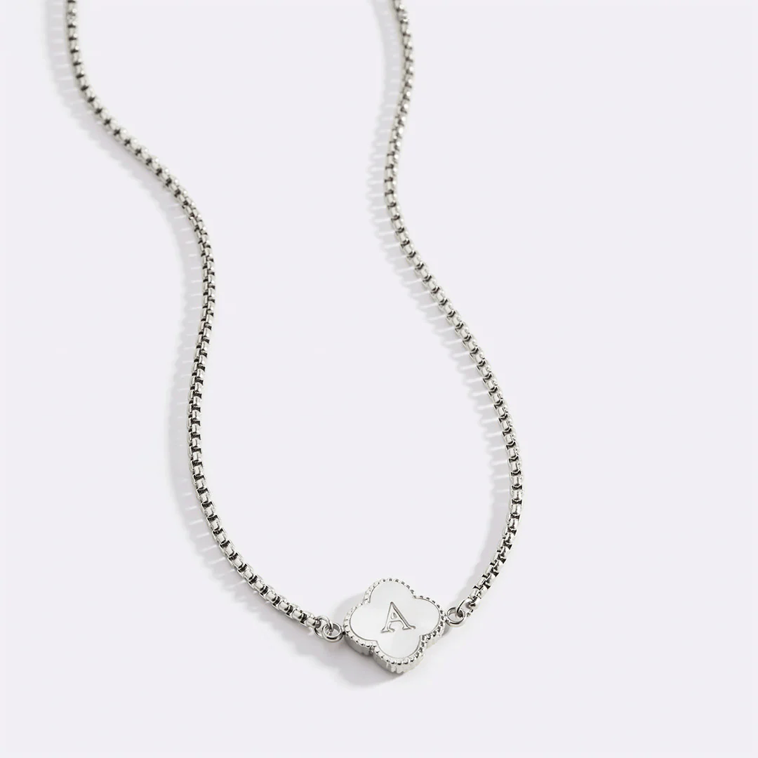 Clover Custom Name Necklace - Image 36