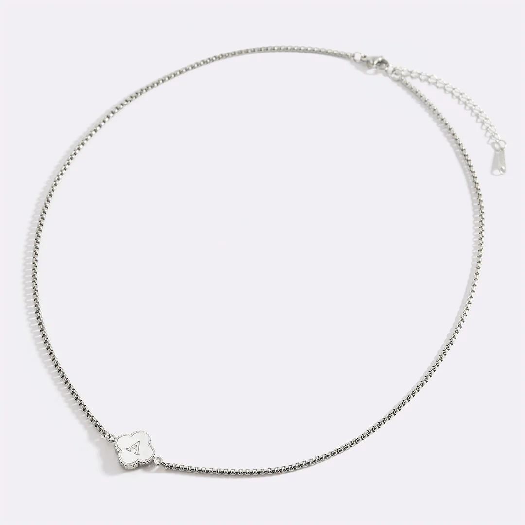 Clover Custom Name Necklace - Image 39