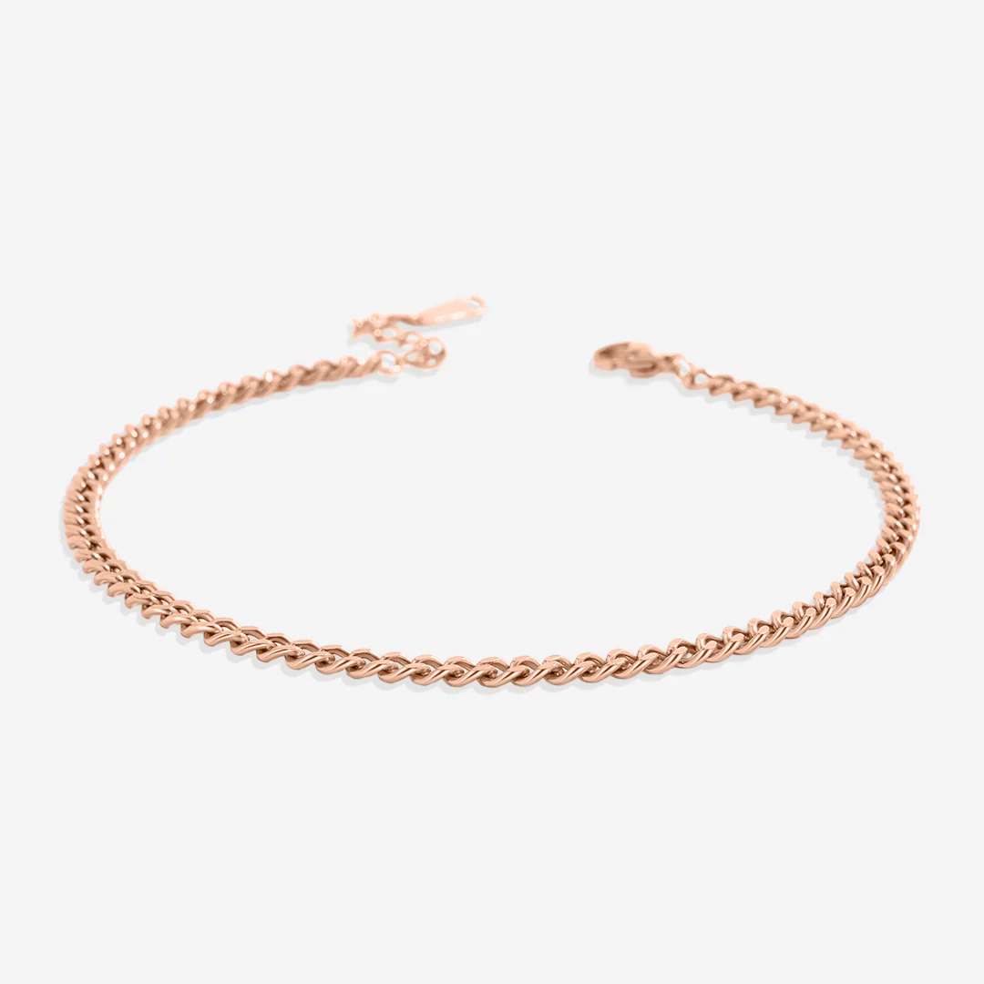 Curb Chain Anklet - Image 4