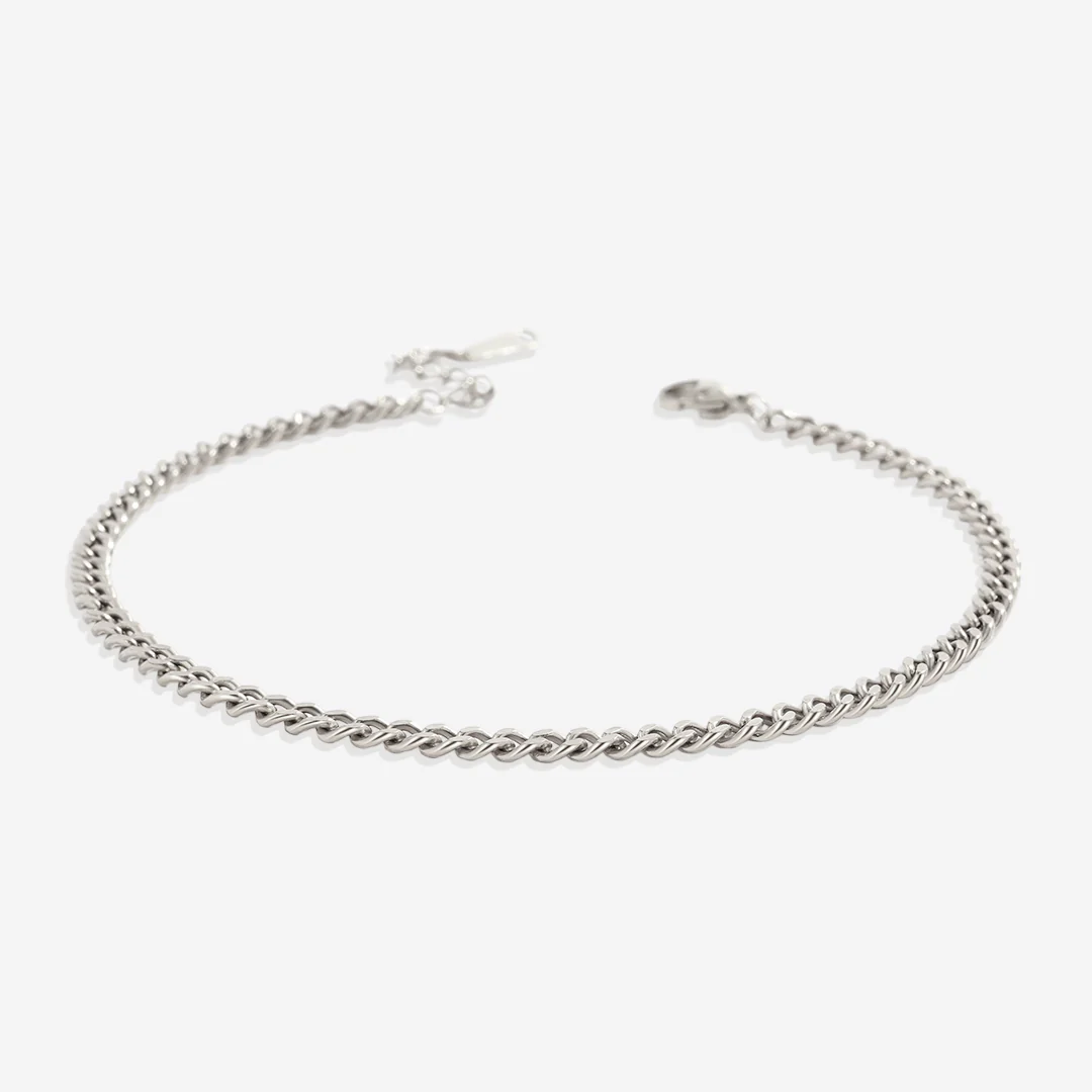 Curb Chain Anklet - Image 5