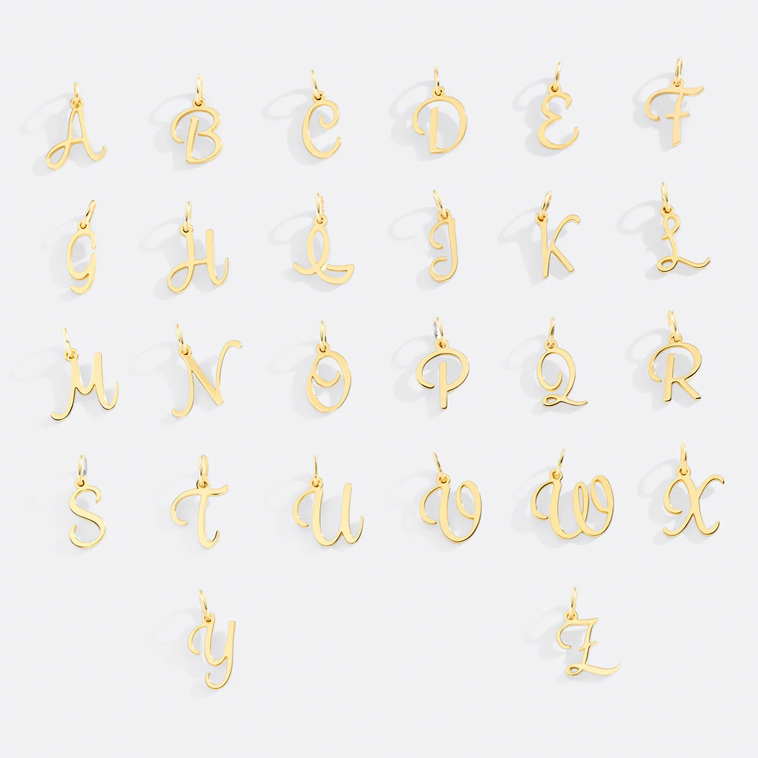 Cursive Initial Charm - Image 10