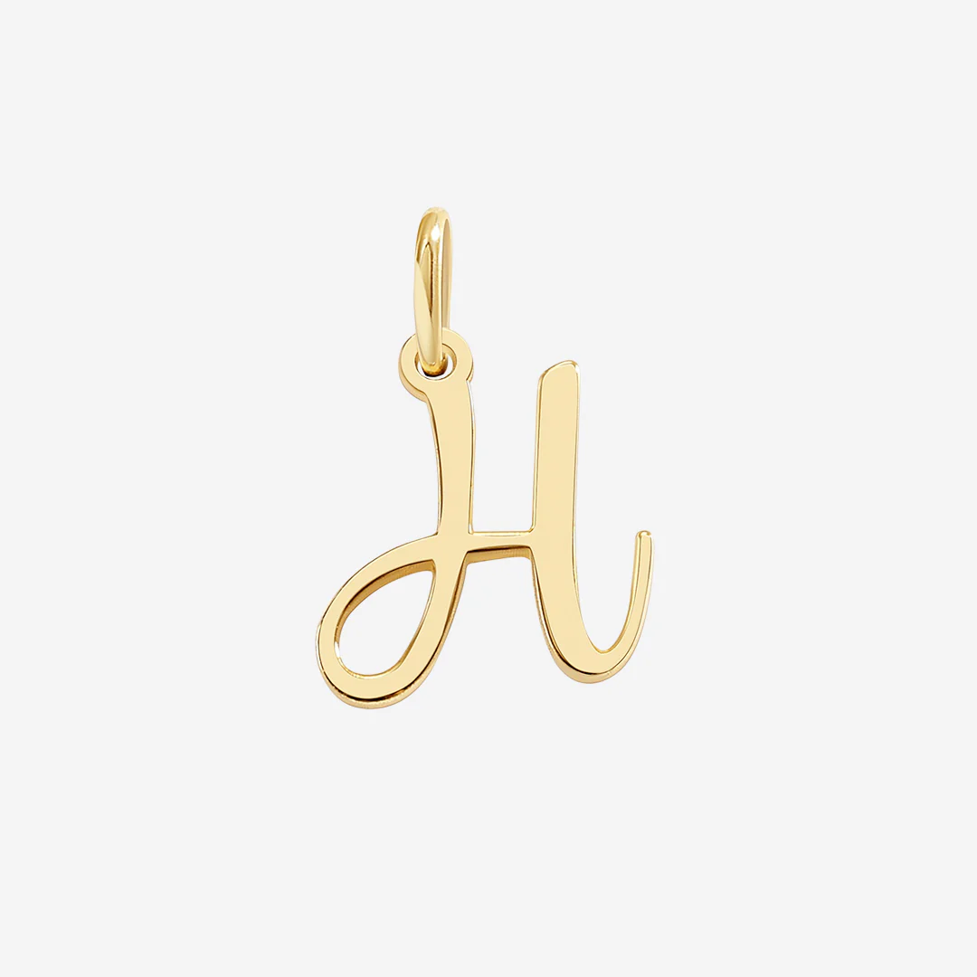 Cursive Initial Charm - Image 17
