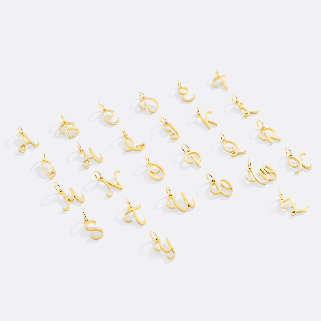 Cursive Initial Charm - Image 6