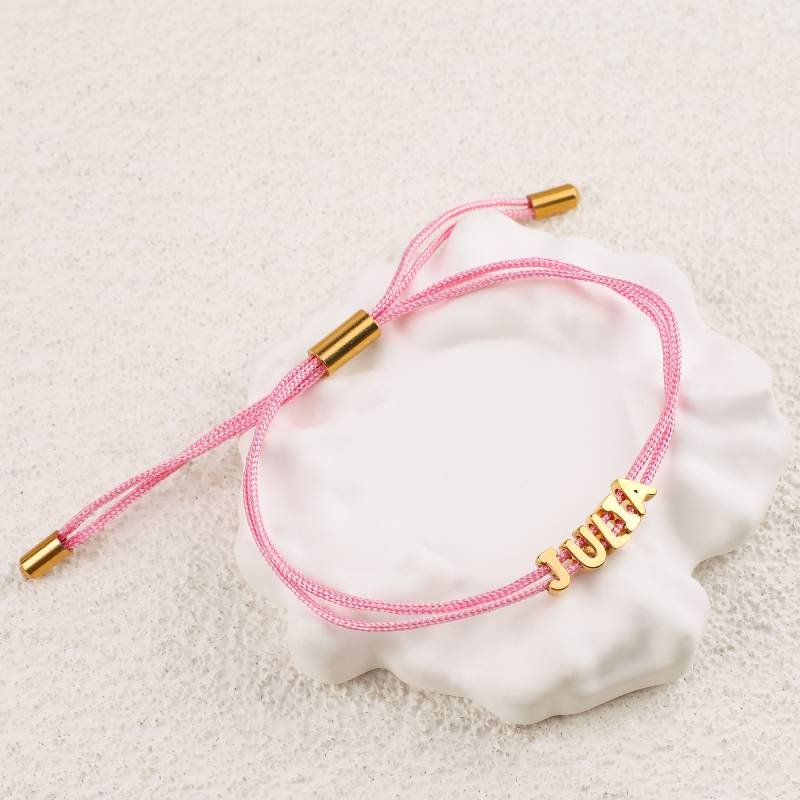 Personalized Adjustable Name Bracelet - Image 16