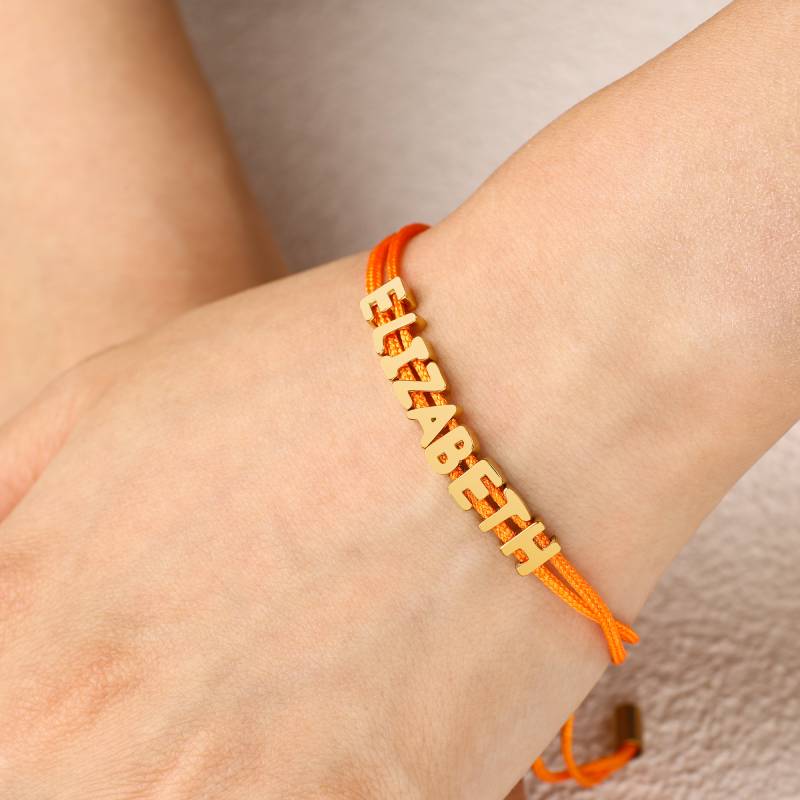 Personalized Adjustable Name Bracelet - Image 9