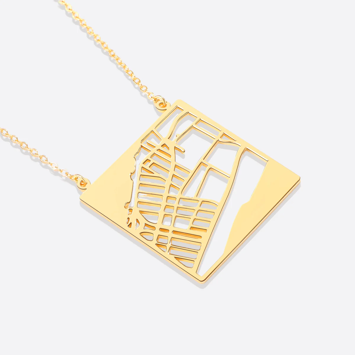 Custom Map Pendant Necklace - Image 18