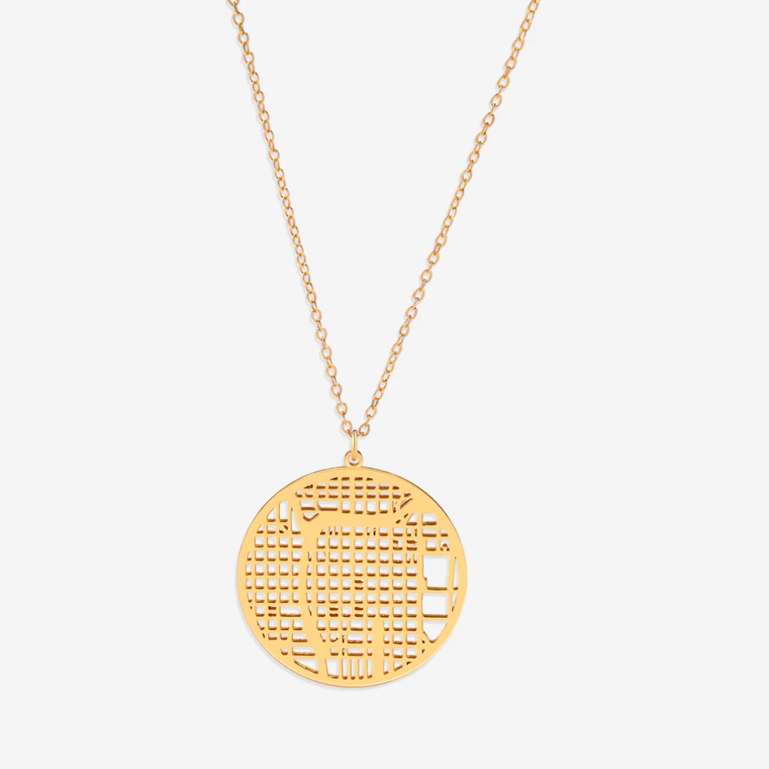 Custom Map Pendant Necklace - Image 52