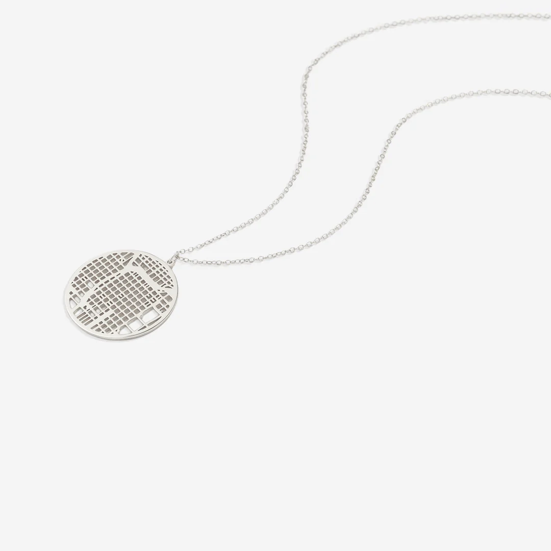 Custom Map Pendant Necklace - Image 60