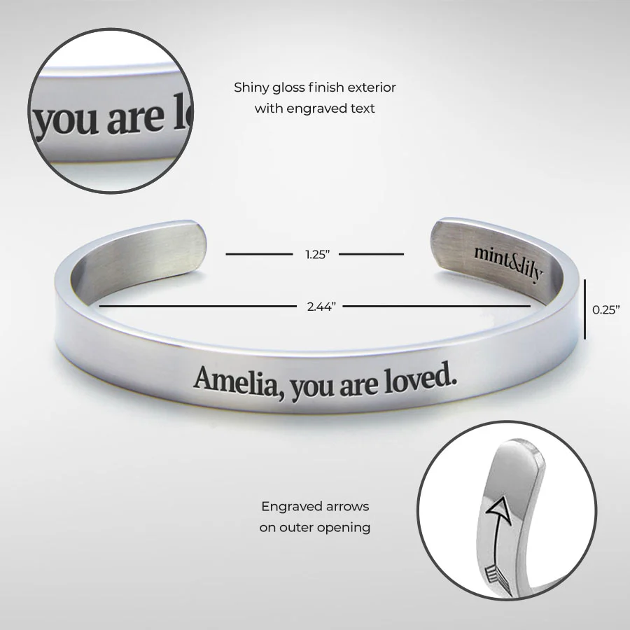 Customize Your Personalizable Cuff Bracelet - Image 24