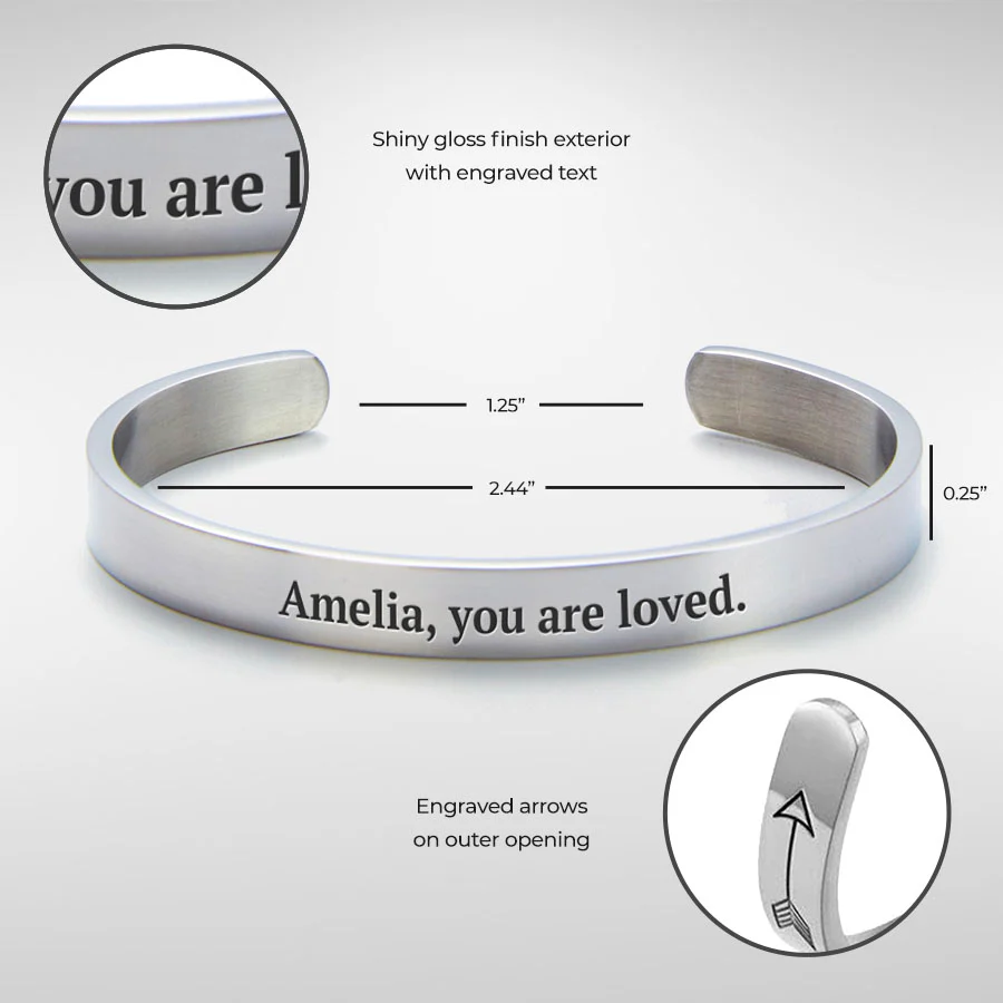 Customize Your Personalizable Cuff Bracelet - Image 34