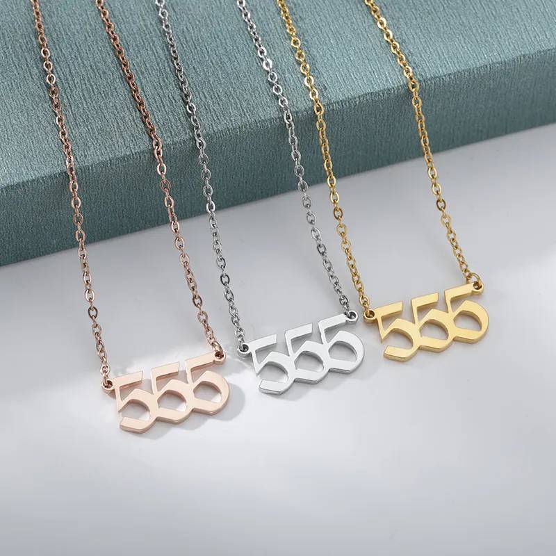 Dainty Angel Number Necklace - Image 13