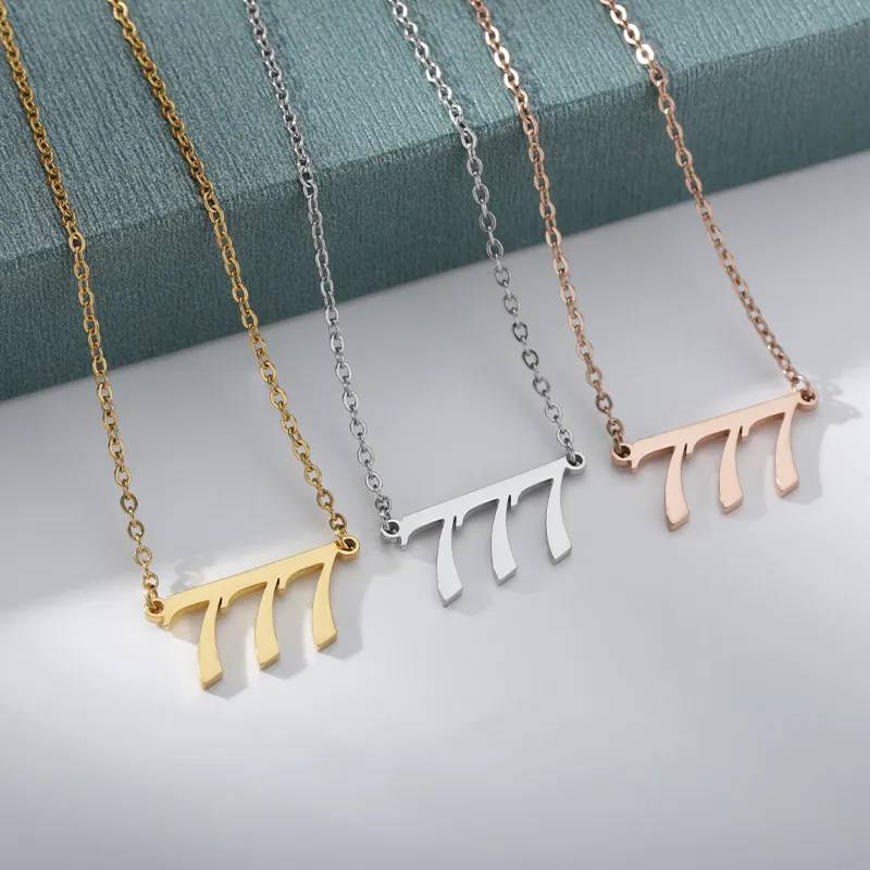 Dainty Angel Number Necklace - Image 17