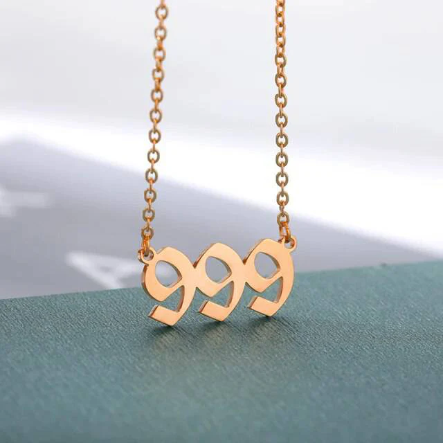 Dainty Angel Number Necklace - Image 32