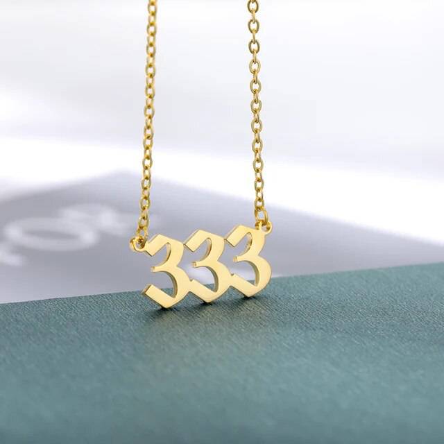 Dainty Angel Number Necklace - Image 8