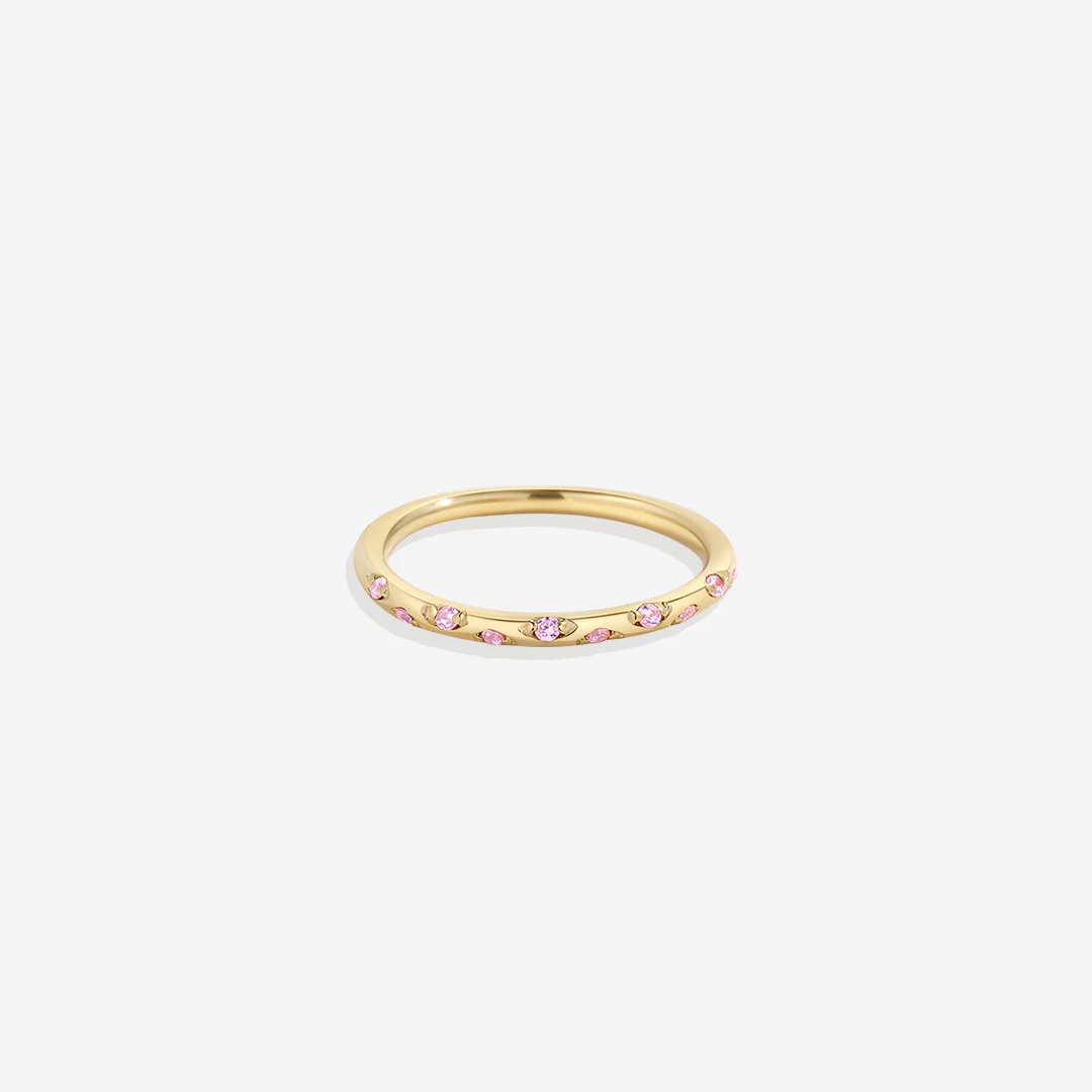 Dainty Constellation Birthstone Ring - Image 17